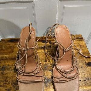 ASOS Tan Strappy Sandals